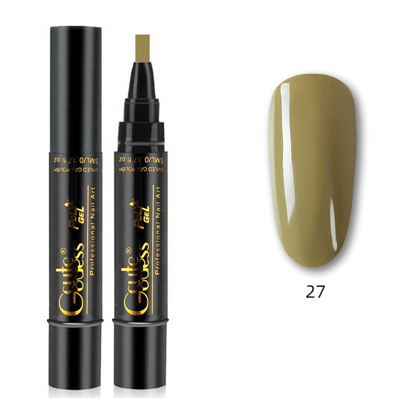 💅✨ 3-in-1 Kynsilakkakynä | Geelilakka ilman alus/päällyslakkaa | Nopea & Kestävä!