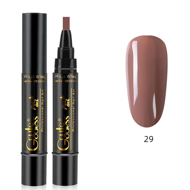 💅✨ 3-in-1 Kynsilakkakynä | Geelilakka ilman alus/päällyslakkaa | Nopea & Kestävä!