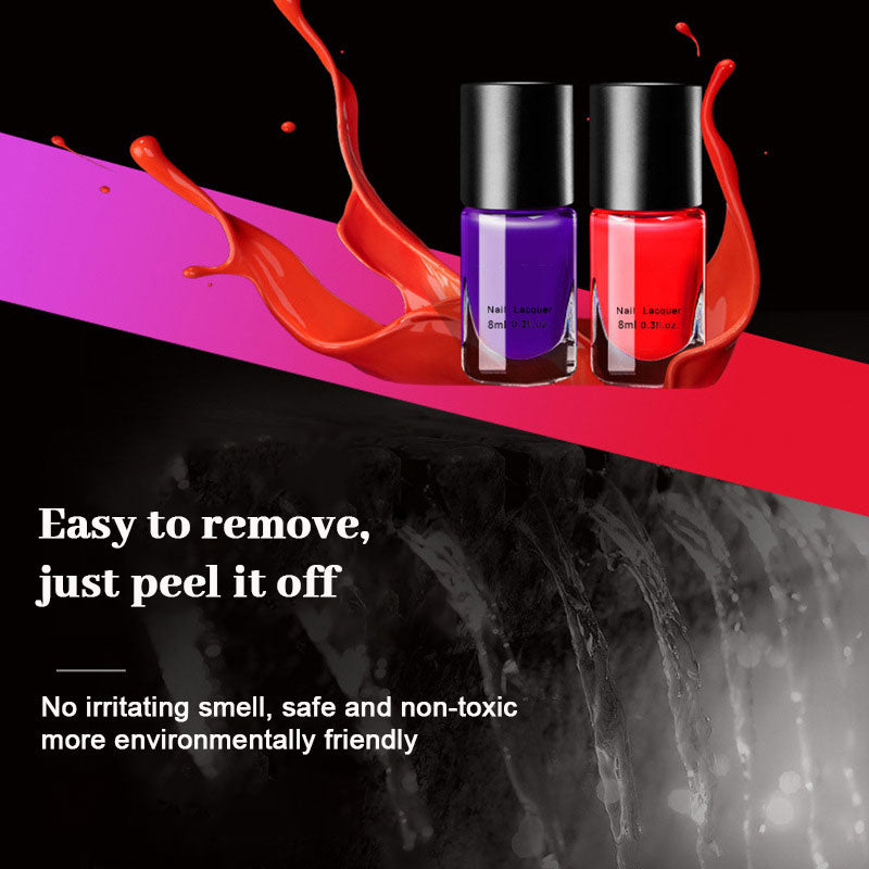 Irrotettava, Paistovapaa, Nopeasti kuivuva, Pitkäkestoinen Kynsilakka