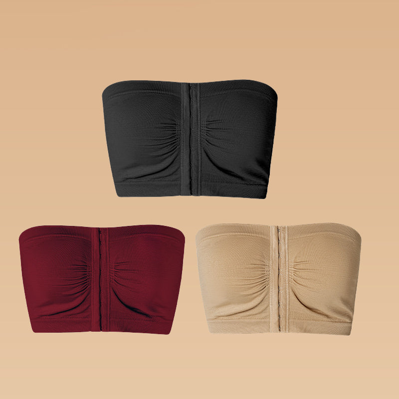 ⏰Wekelijkse speciale aanbieding: Koop 2, krijg 1 grati🎁Grote beugelbeha met ademende sluiting aan de voorkant