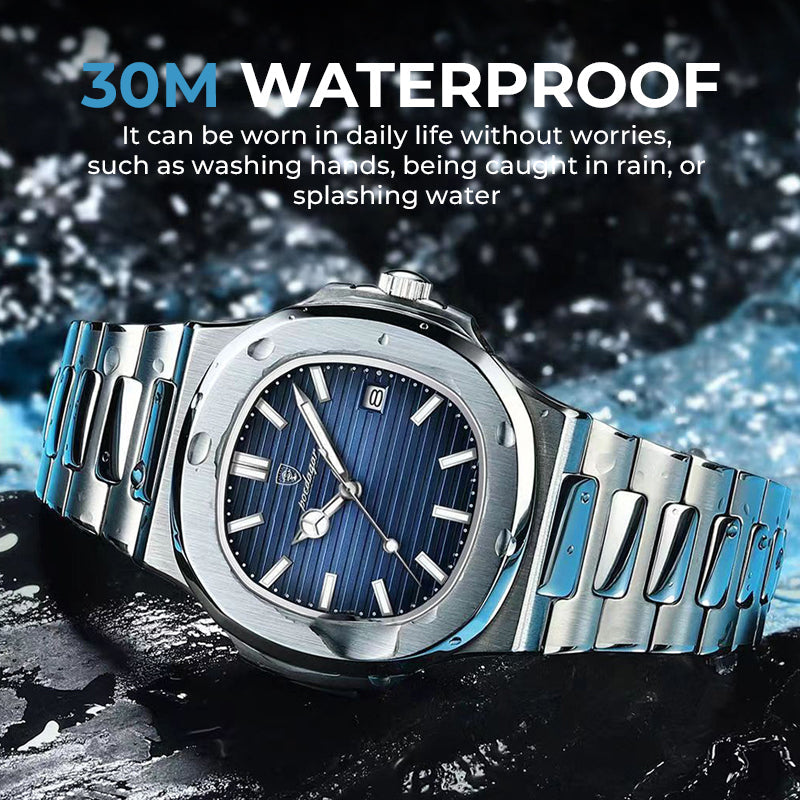 Vattentät Ultra Slim herra kvartsikello