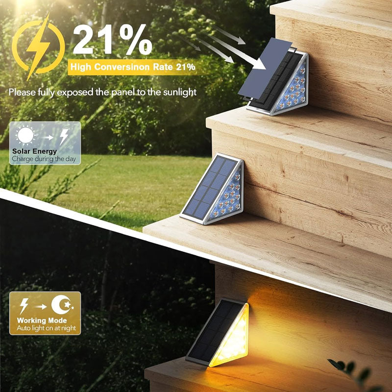 ⏰Limited Time Sale: 47%OF🌟Solar stair lighting