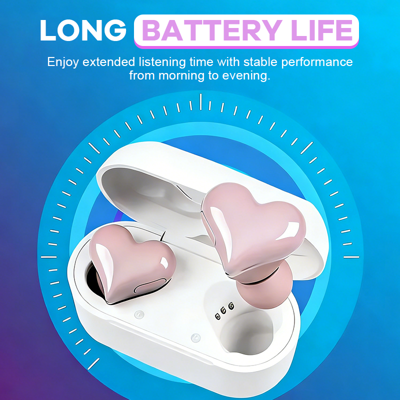 ❤️Valentine's Day Special Offer❤️ Heart-Shaped Wireless Earbuds