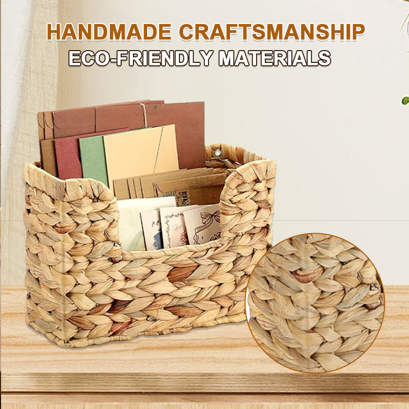 Handwoven Rattan Storage Basket