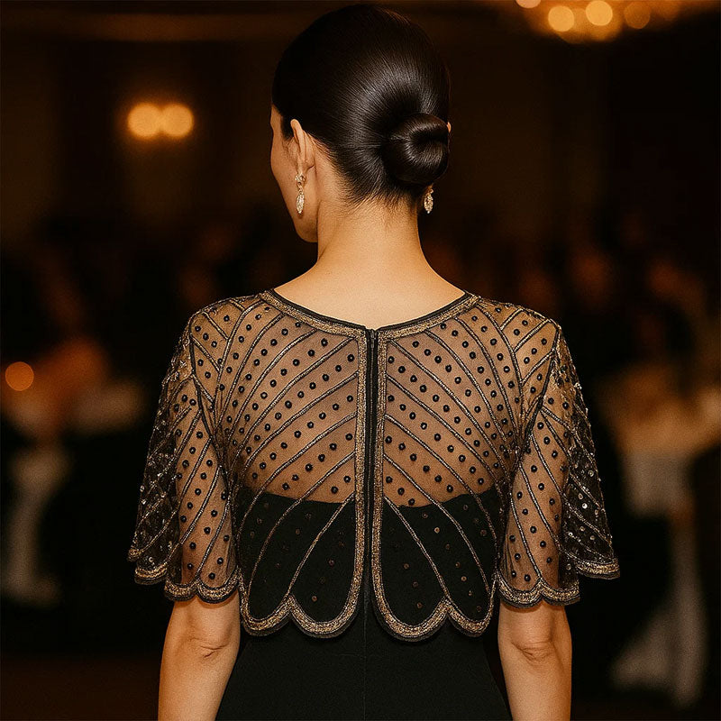 🎀2025 Uusi saapuminen✨Party Pitsi paljettihuivi