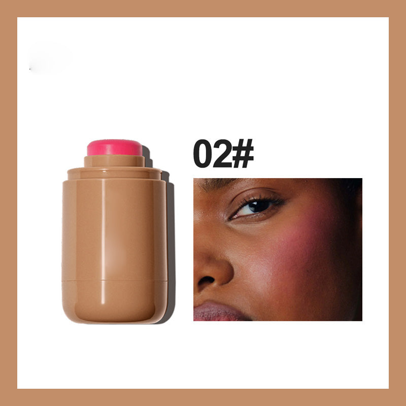 Monipuolinen pitkäkestoinen sileä poskipunatikku/Multifunctional long-lasting smooth blush stick