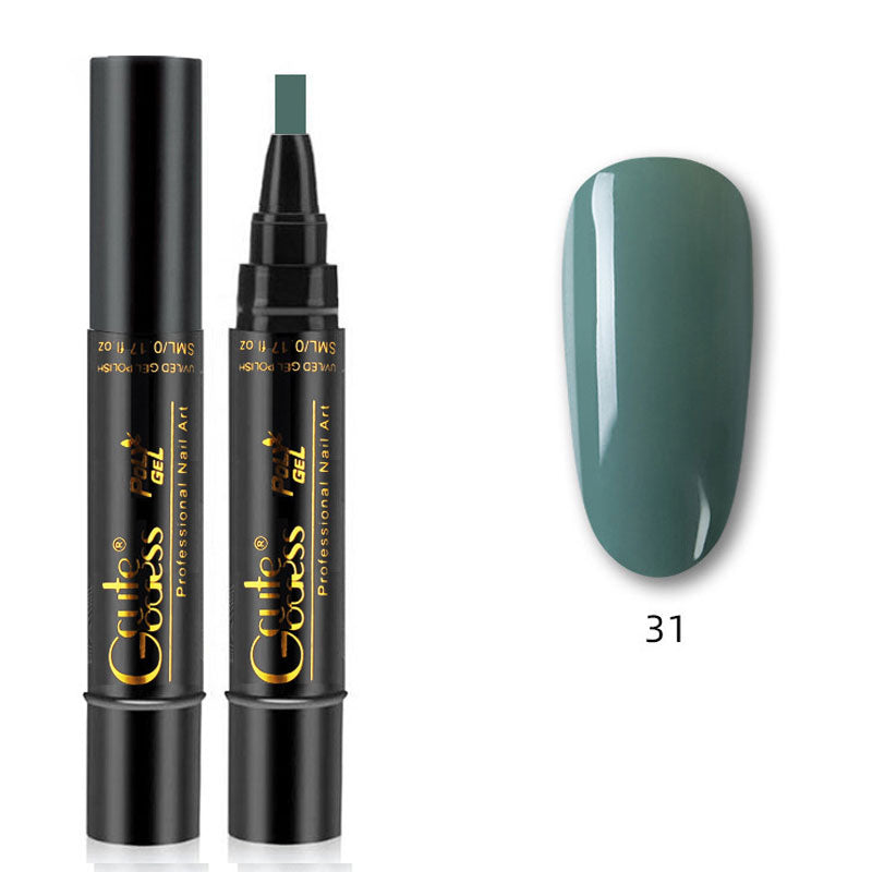 💅✨ 3-in-1 Kynsilakkakynä | Geelilakka ilman alus/päällyslakkaa | Nopea & Kestävä!