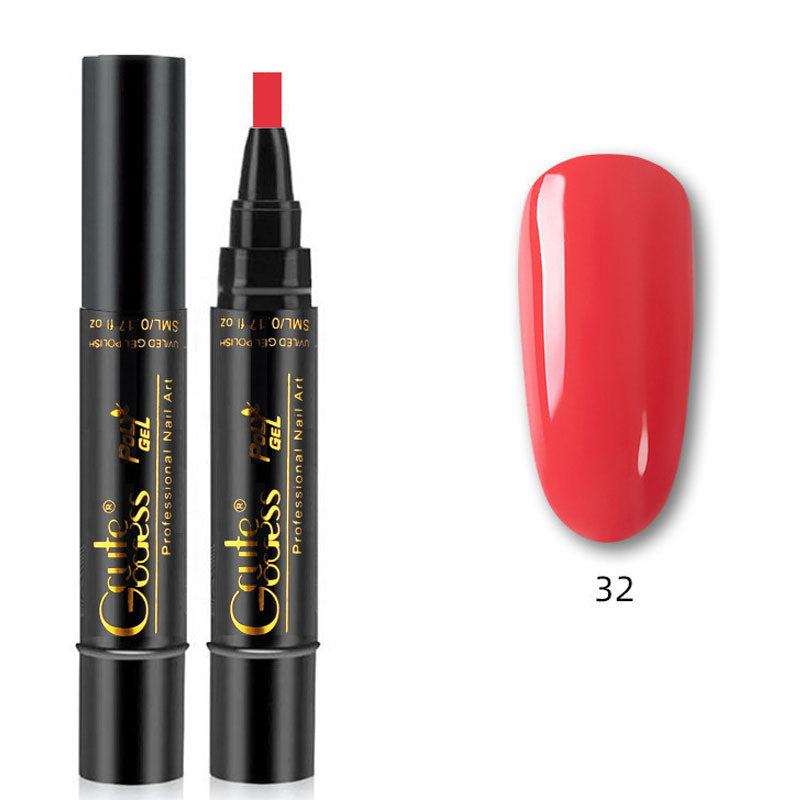 💅✨ 3-in-1 Kynsilakkakynä | Geelilakka ilman alus/päällyslakkaa | Nopea & Kestävä!