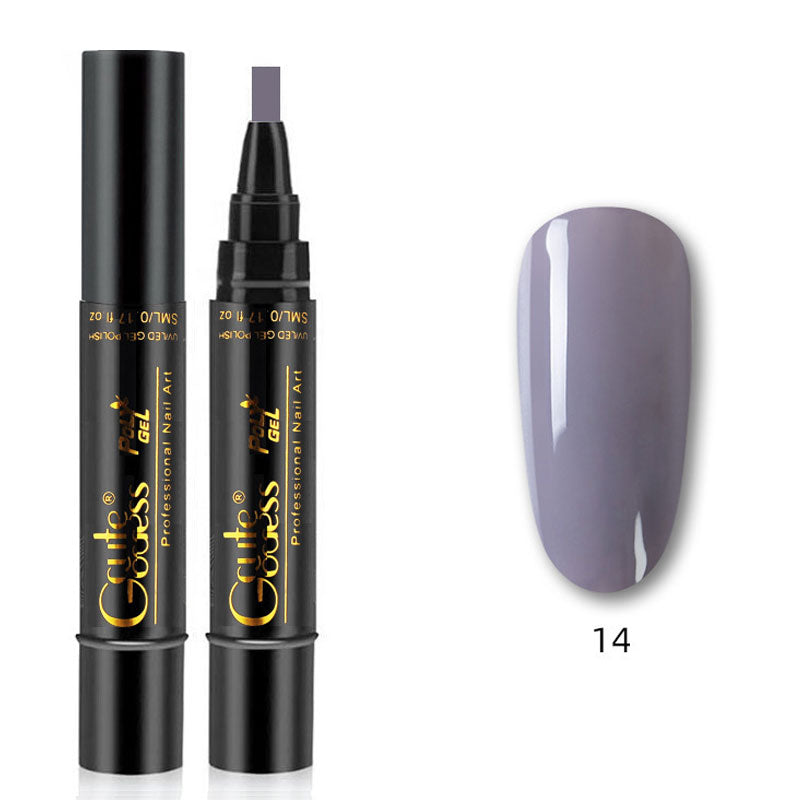 💅✨ 3-in-1 Kynsilakkakynä | Geelilakka ilman alus/päällyslakkaa | Nopea & Kestävä!