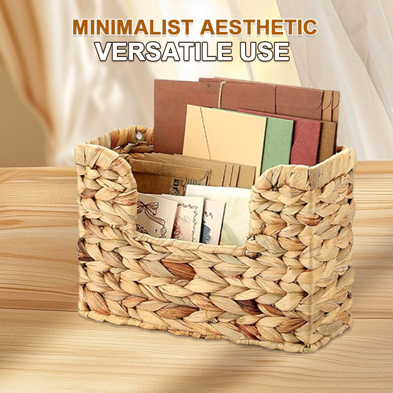 Handwoven Rattan Storage Basket