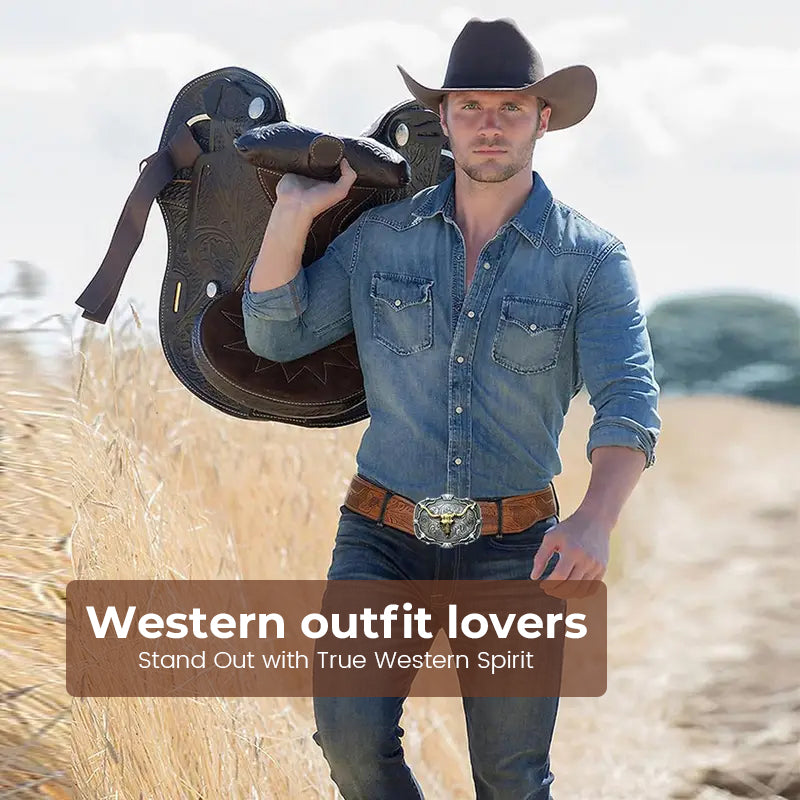 Western Cowboy Vintage Belt 🤠✨