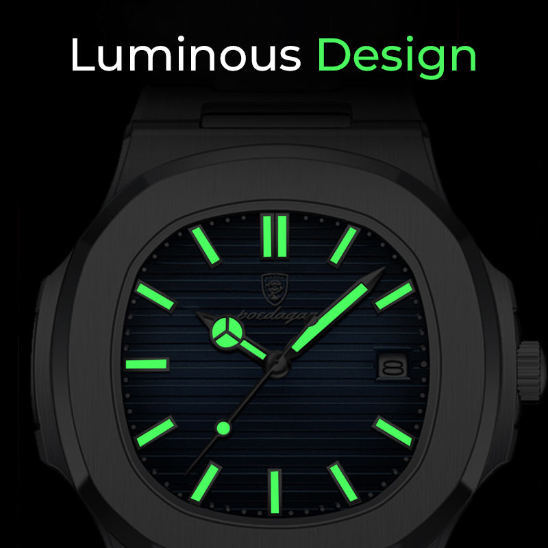 Vattentät Ultra Slim herra kvartsikello