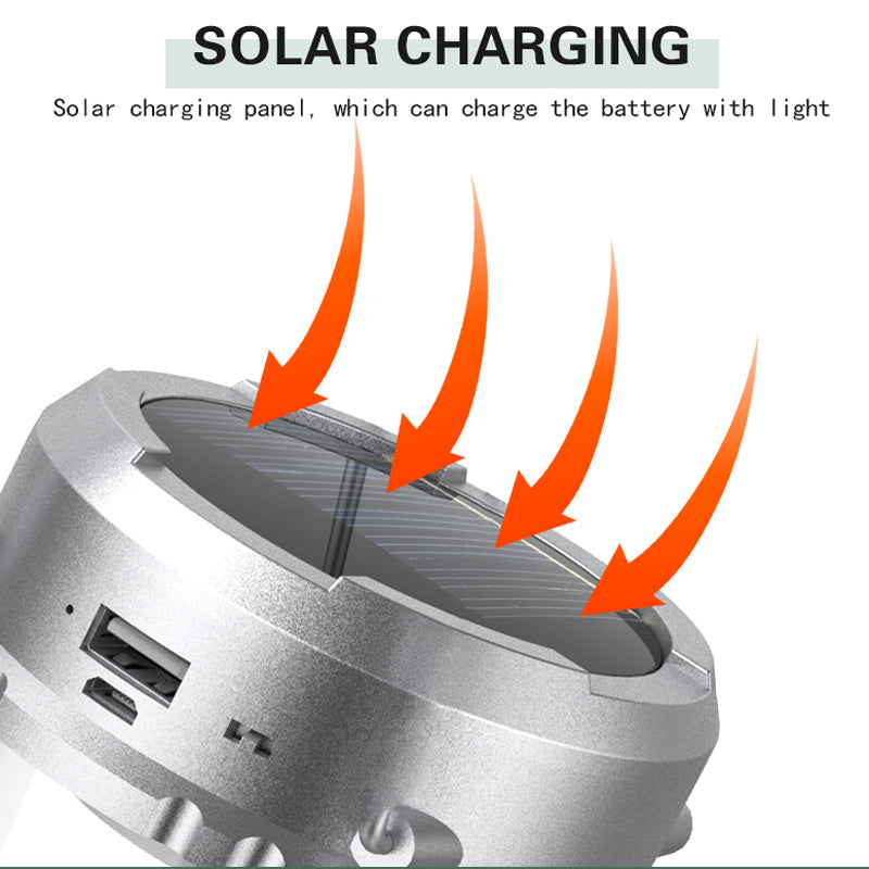 🔥2025 kuuma myynti🔥Solar Camping tuuletinvalo