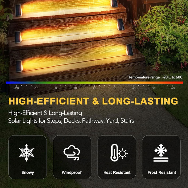 ⏰Limited Time Sale: 47%OF🌟Solar stair lighting