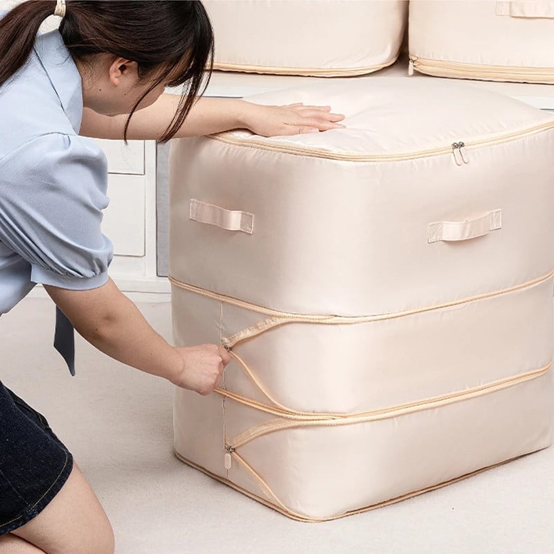 Suuri kapasiteetti kompressiivinen pussilakana säilytyspussi