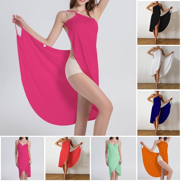 🎉🏄‍Naisten Beach Wrap Dress Cover-up