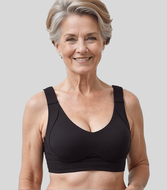 ⏳Rajoitetun ajan viikoittainen erikoistarjous🎁Naisten ribbattu push-up-rintaliivi, jossa on säädettävät kaarituet