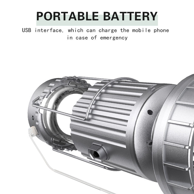 🔥2025 kuuma myynti🔥Solar Camping tuuletinvalo