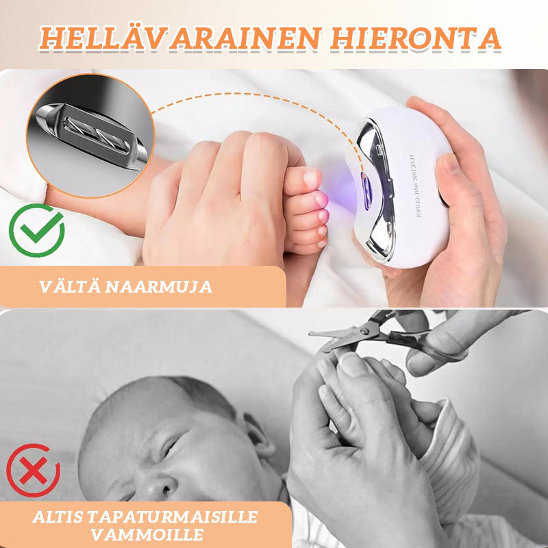 🎉Viikoittainen erikoismyynti - 50%alennuksella🔥Älykäs sähköinen kynsileikkuri | Tehokas leikkaus, hellävarainen hoito💅