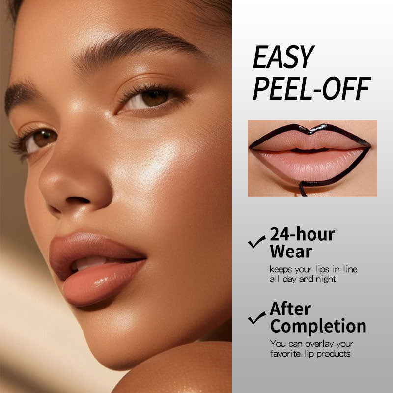 💋 Peel-Off Long-Lasting Lip Liner &Gloss