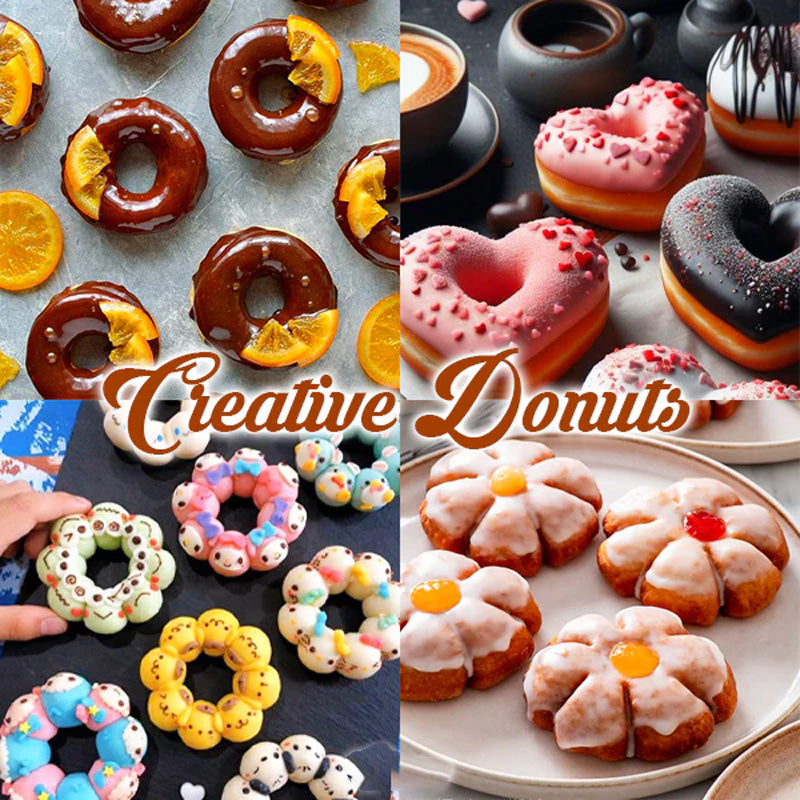 Yhden kosketuksen monimuotoinen donitsimuotti