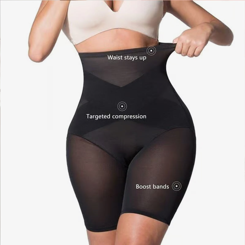 Tummy Tuck korkea vyötärö Hip Lift housut