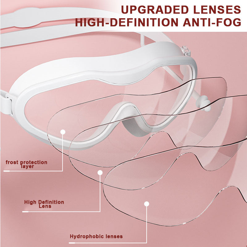 ⏳Rajoitettu aika Kesä Special🏊‍♂️Aikuisten suurikehyksiset uimalasit, joissa on lokasuojat