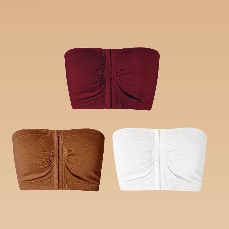 ⏰Wekelijkse speciale aanbieding: Koop 2, krijg 1 grati🎁Grote beugelbeha met ademende sluiting aan de voorkant