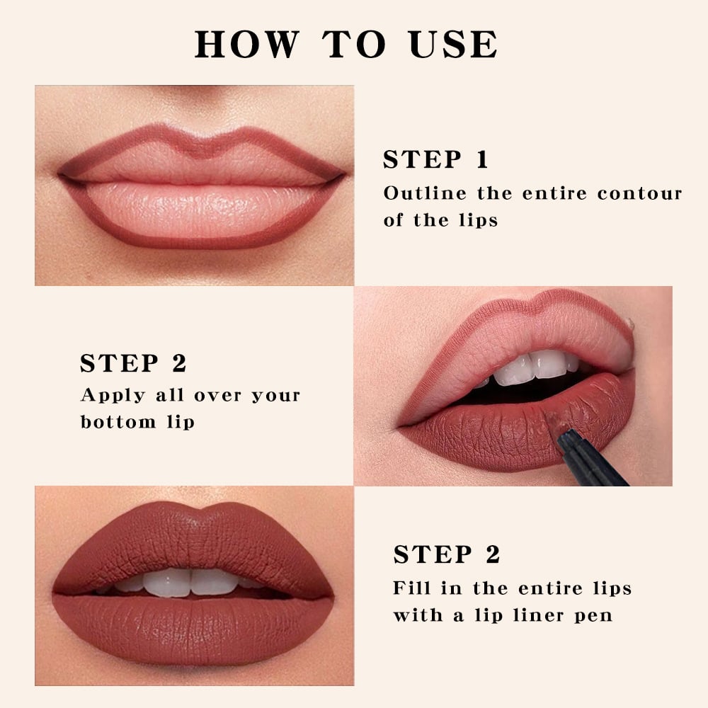 💄Longwear Liquid Lip Liner/💄Pitkäkestoinen nestemäinen huultenrajauskynä