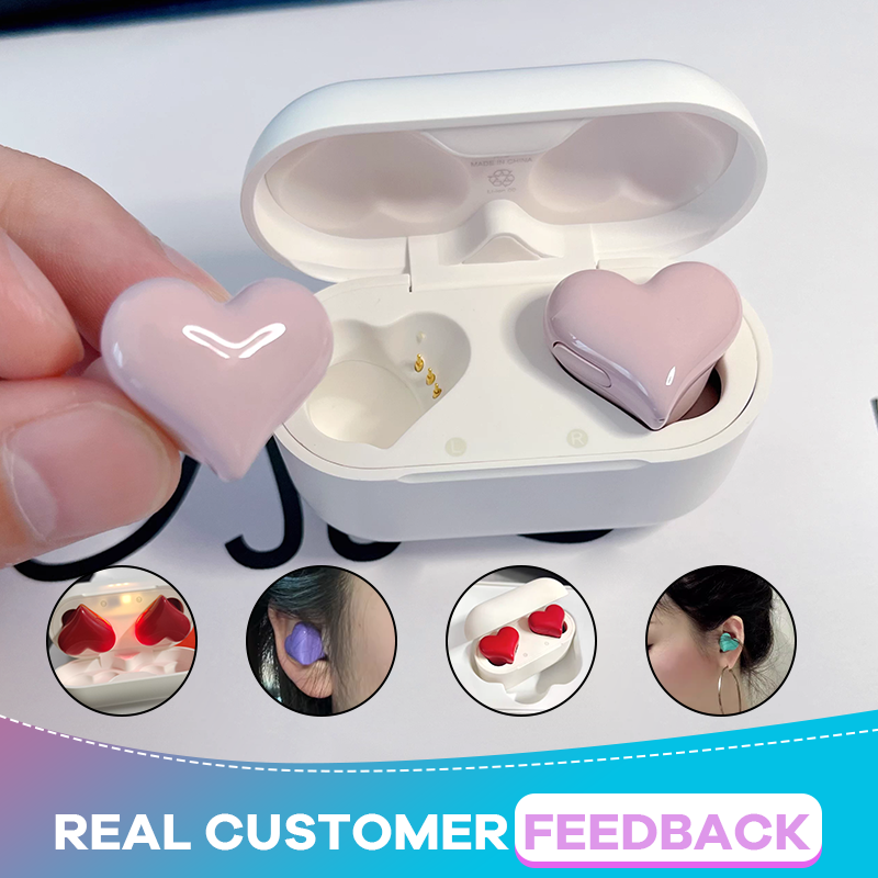 ❤️Valentine's Day Special Offer❤️ Heart-Shaped Wireless Earbuds