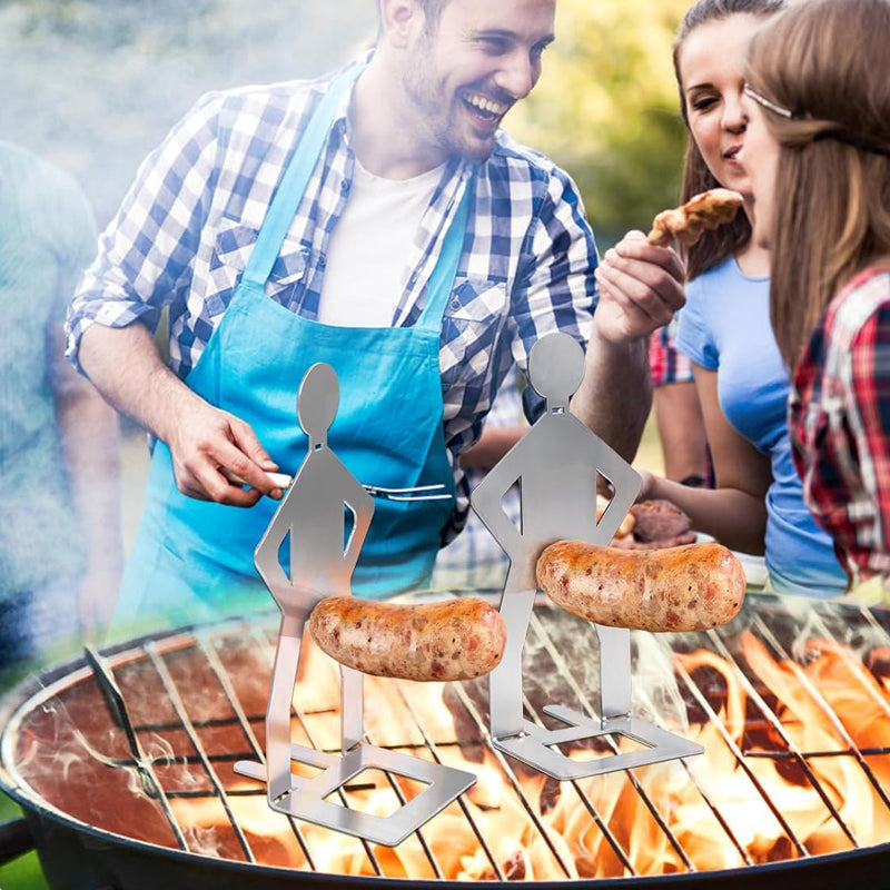 Outdoor Human-Shaped Sausage Grill