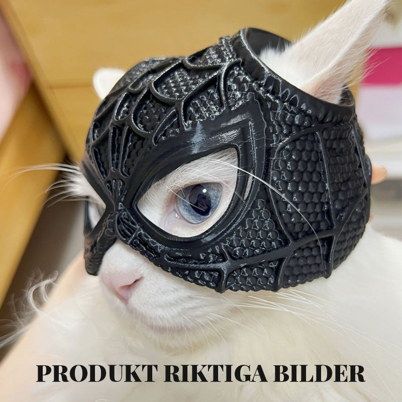 Hämähäkinseittityylinen kissanaamio🐾🕷️