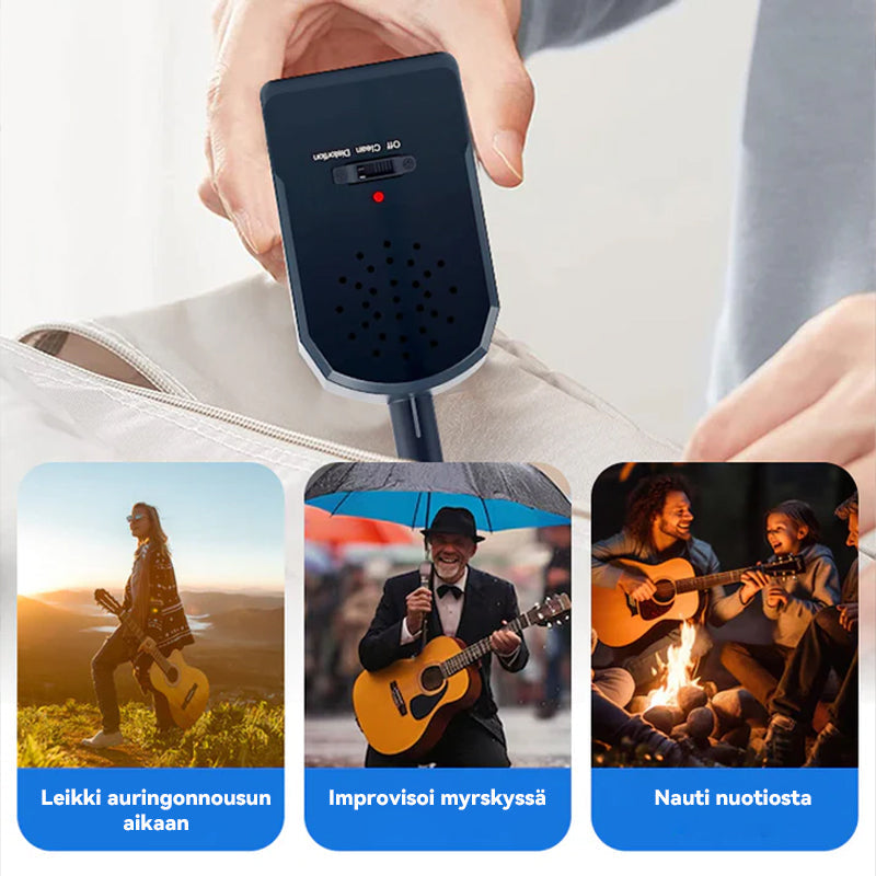 Kannettava sähkökitaran minikaiutin