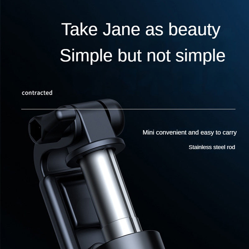 Selfie-tikkujalusta, jossa on täyttövalo