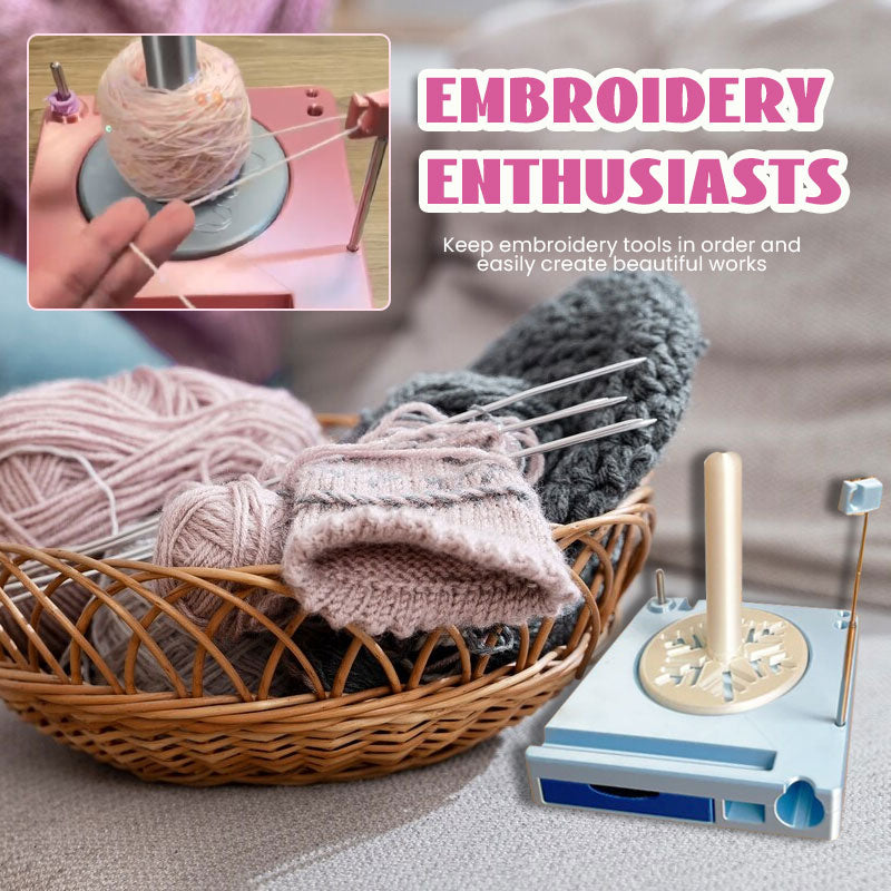 Shiny Portable Multi-purpose Yarn Spool Box