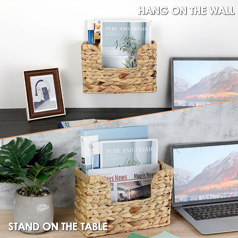 Handwoven Rattan Storage Basket