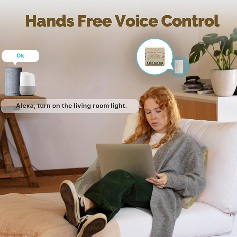 Smart WiFi Switch Controller – Remote & Voice Control