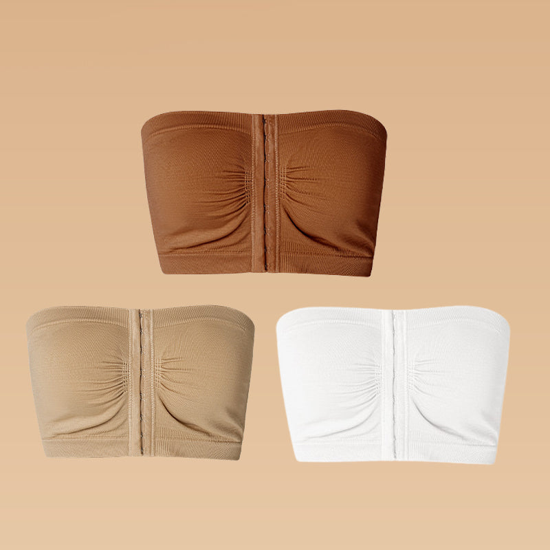 ⏰Wekelijkse speciale aanbieding: Koop 2, krijg 1 grati🎁Grote beugelbeha met ademende sluiting aan de voorkant