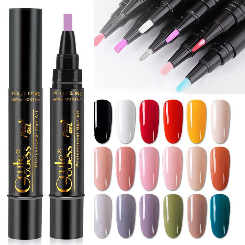 💅✨ 3-in-1 Kynsilakkakynä | Geelilakka ilman alus/päällyslakkaa | Nopea & Kestävä!