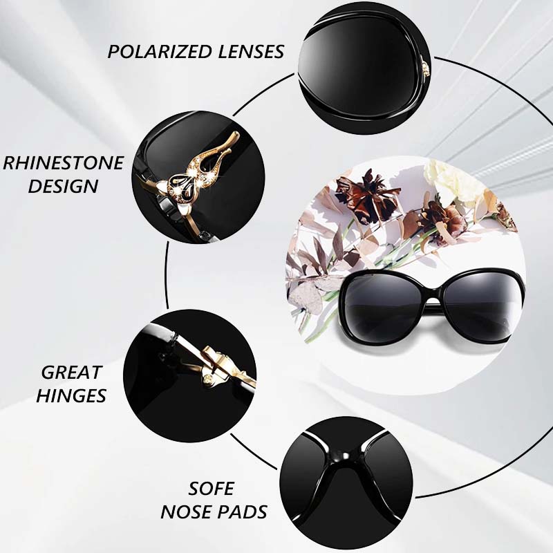 💕2025 Räjähdys💕Naisten ylisuuret muotiaurinkolasit