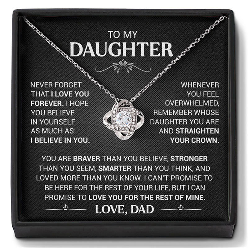 👪Tyttärelleni – kaulakoru ”Rakkauden sydän”🍀