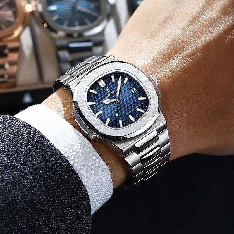 Vattentät Ultra Slim herra kvartsikello