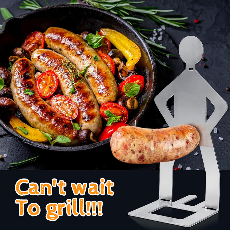 Outdoor Human-Shaped Sausage Grill