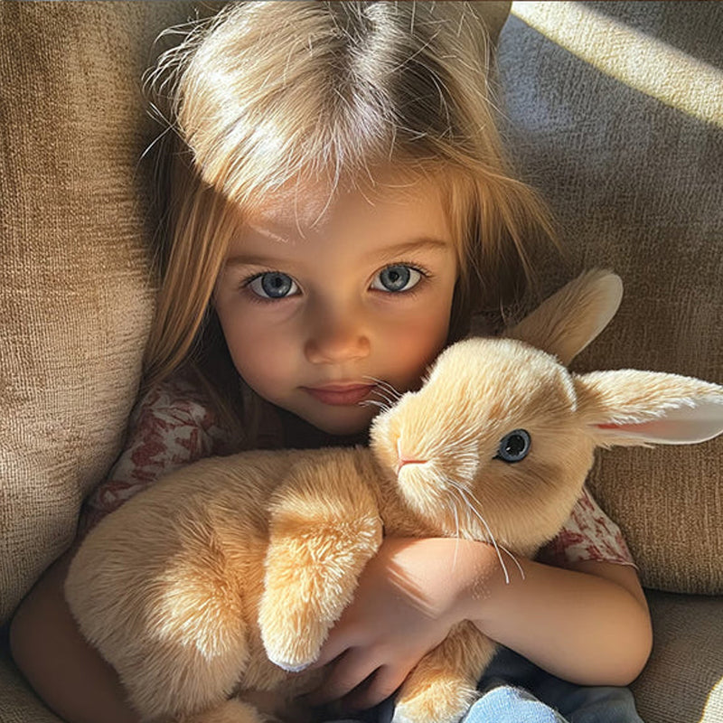 🐇Viimeinen päivä myynti 60% pois🐇Pörröinen realistinen kani lelu lelu