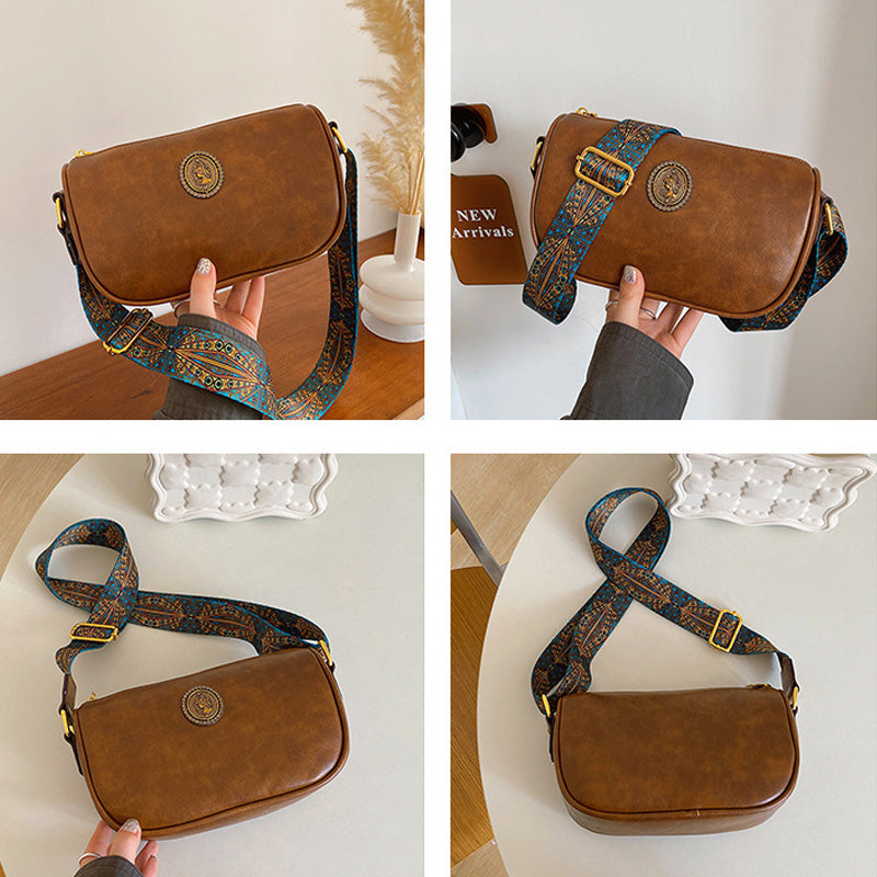 ✨ Ladies vintage Boston olkalaukku - eleganssia mukaan! 👜