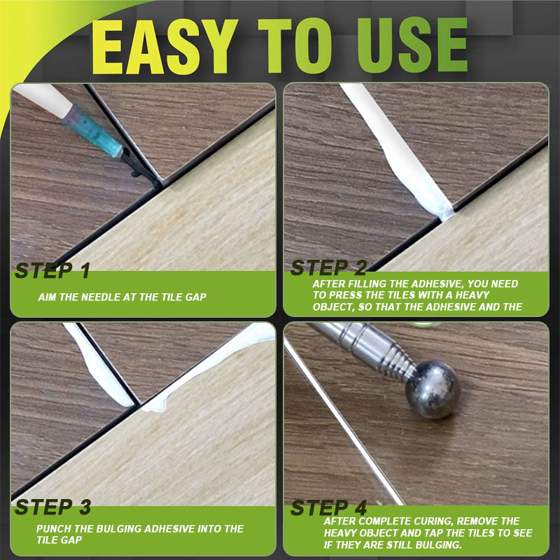 🔥2025 Kuuma myynt🔥Laattojen onteloiden korjaamiseen tarkoitettu liima-aine