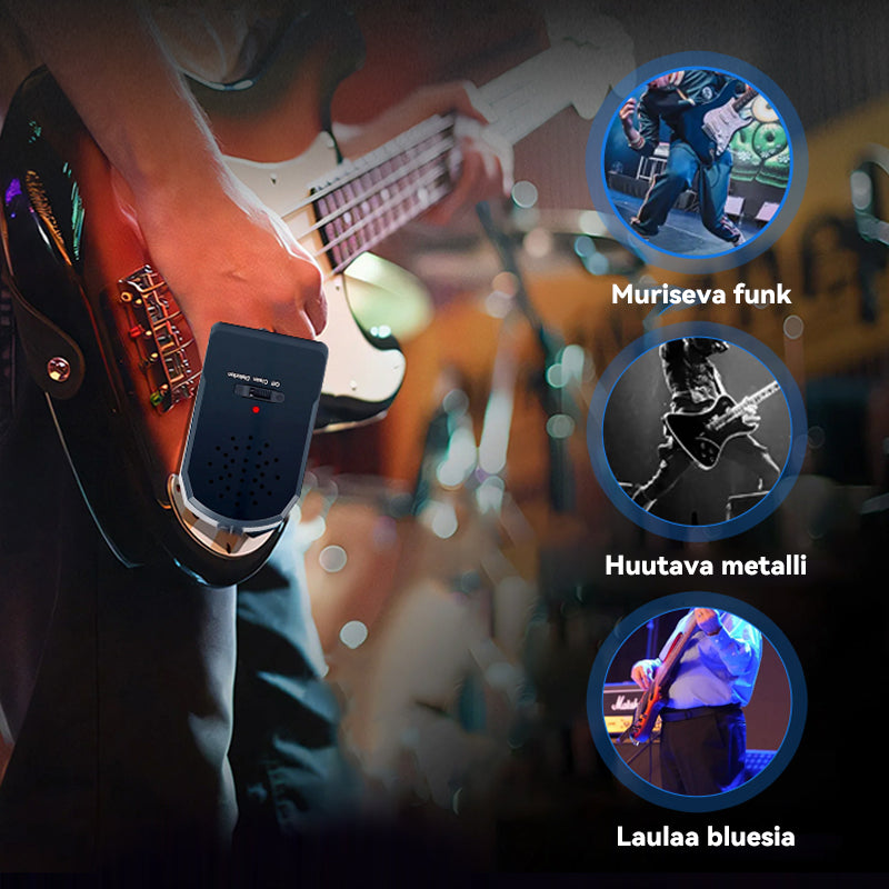 Kannettava sähkökitaran minikaiutin