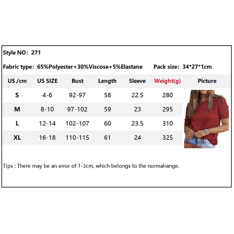 🌸Ontto virkattu lyhythihainen paita