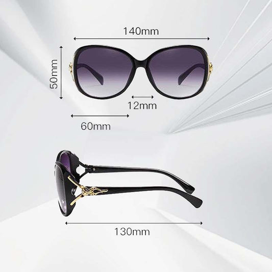 💕2025 Räjähdys💕Naisten ylisuuret muotiaurinkolasit