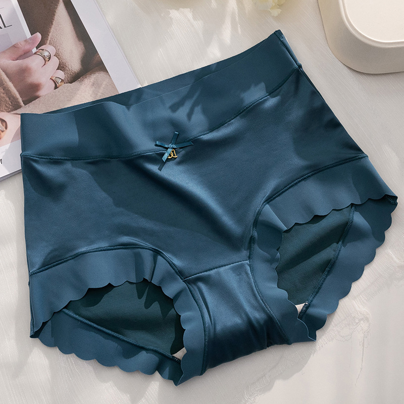 ( 🎁 2025 Nytår varmt salg 70% rabat🎁) Betal1 Få 2 (3pack) Premium Satin Antibakteriel Ice Silk Fugtabsorberende trusser